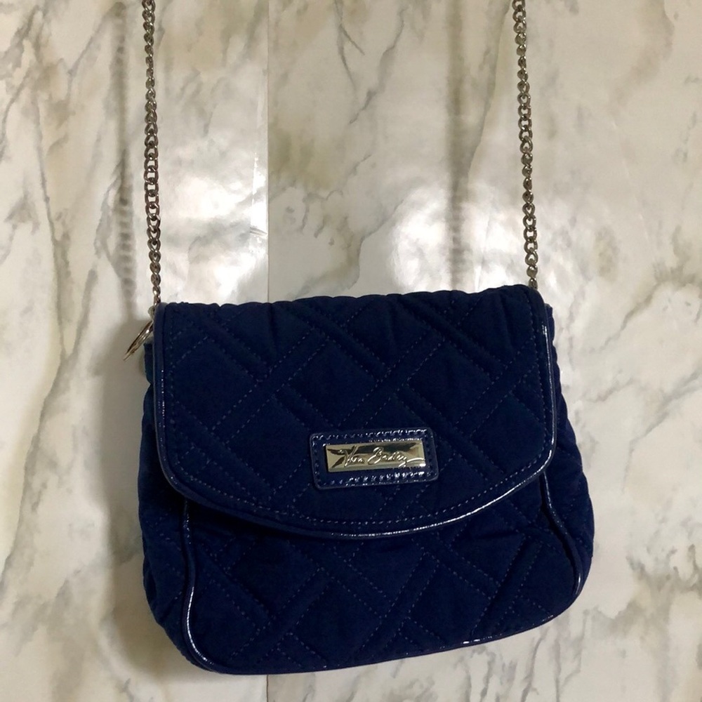 NWOT- Vera Bradley Purse w/ Chain/Leather Strap